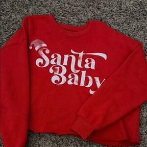 Target Santa Baby' Sweatshirt